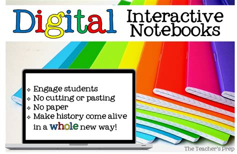 Benefits of Digital Interactive Notebooks