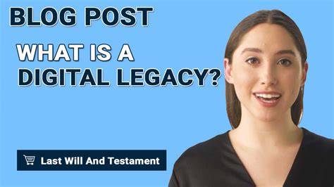 Creating a digital legacy