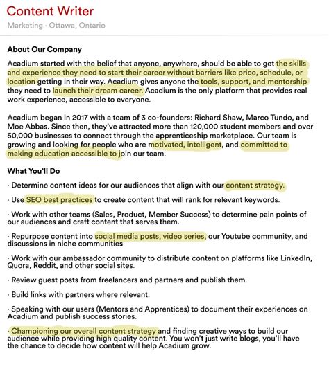 Digital Marketing Cover Letter Entry-Level Sample