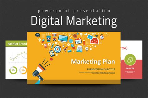 Digital Marketing Plan PowerPoint Template