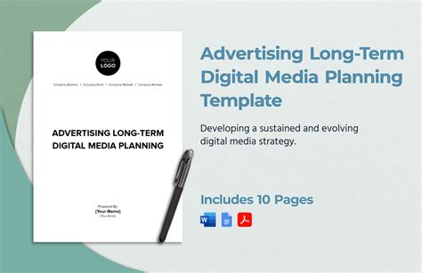 Digital Media Plan Template