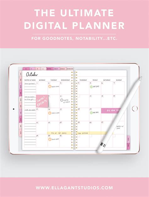 Digital Planner Template 1