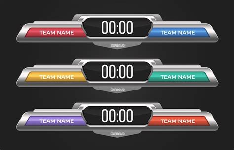 Digital Scoreboard Template