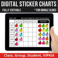 A digital sticker chart can be a convenient and accessible alternative to a physical chart