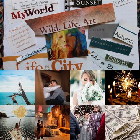 Digital vision board for relationship success