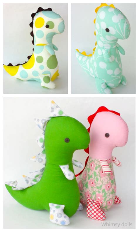 Dinosaur Sewing Patterns for Kids