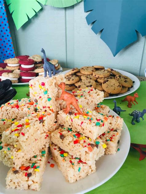 Dinosaur Birthday Party Food Ideas