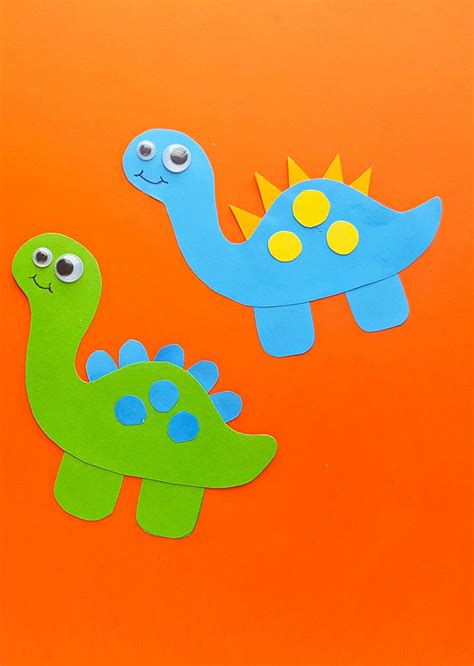 Dinosaur cutouts for kids