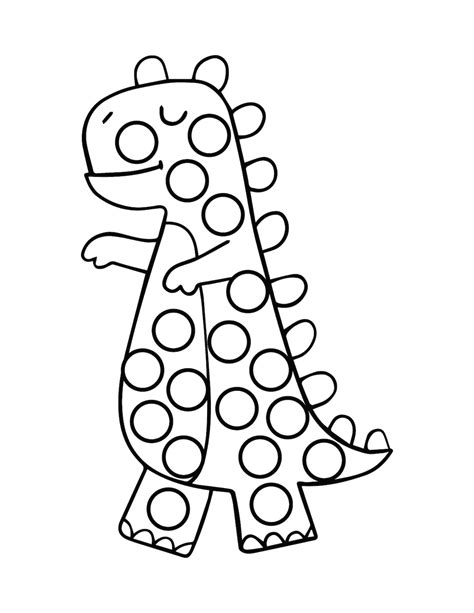 Dinosaur Do a Dot Printable Gallery 9