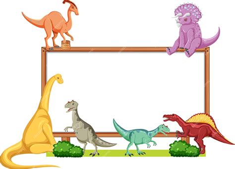 Dinosaur page border