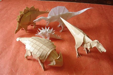 A paper flower featuring a dinosaur design in the center