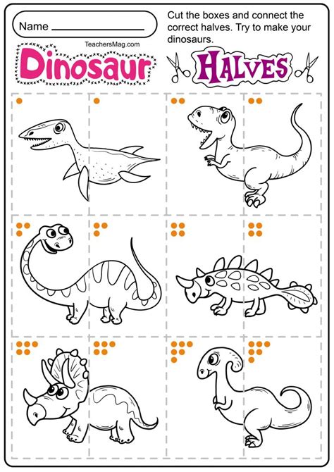 Dinosaur printable activities