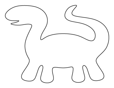 Dinosaur Templates for Kids