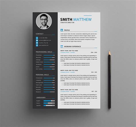 Director Creative Template Design