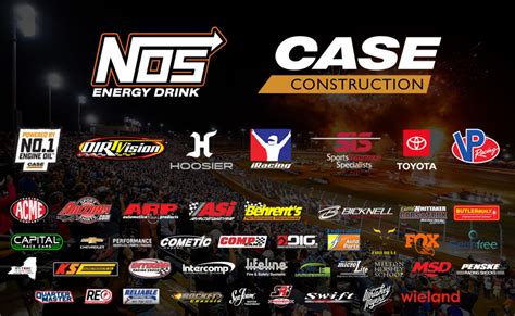 Dirt track racing sponsorship