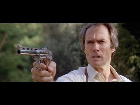 Clint Eastwood as Dirty Harry, holding the 44 Automag