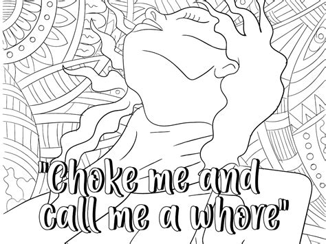 Dirty Relationship Coloring Pages for Adults