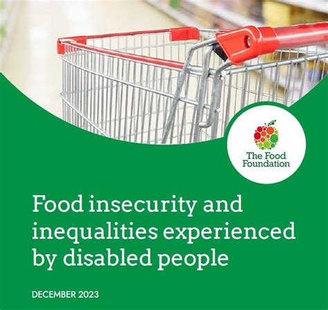 Disability and food insecurity connection