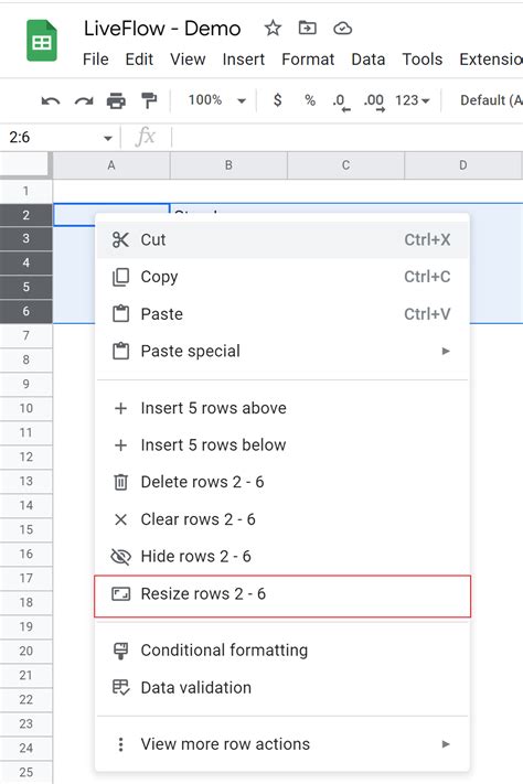 Disable Datasheet Row Resize