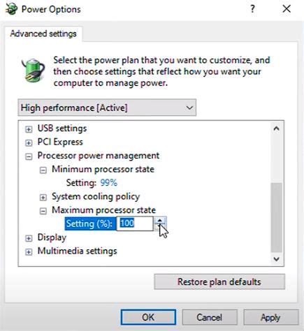 Disable Overclocking Software