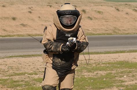 EOD technicians use various techniques to disarm explosive devices