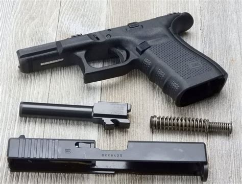 Disassembled Glock 19