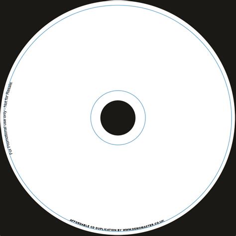 Disc Makers CD Template Design