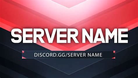 Discord profile banner template design example