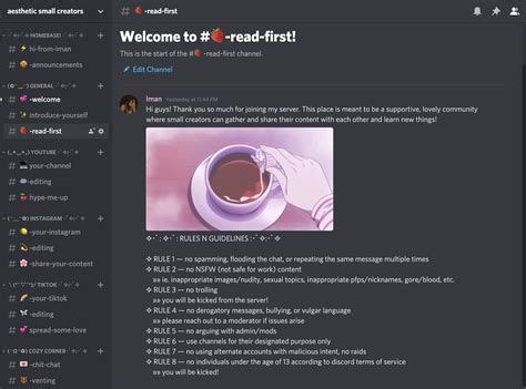 Ideas and Inspiration for Discord Introduction Templates