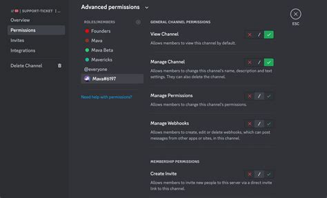 Discord Permissions