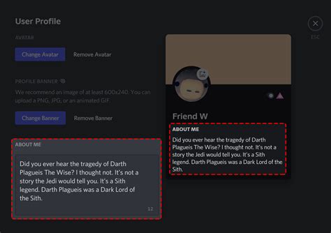 Discord Profile Templates