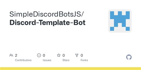 Discord Templates with Bots