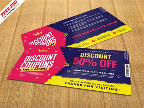 Discount Coupon Template