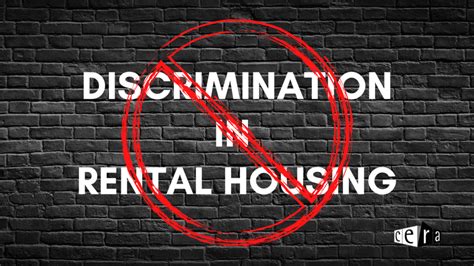 Discrimination in renting