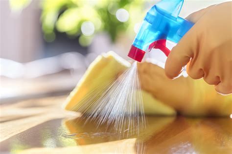 Disinfecting and sanitizing high-touch areas