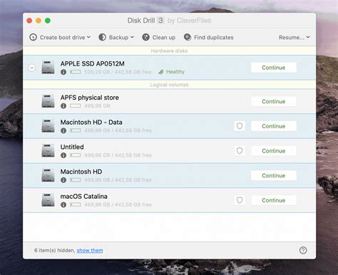 Check disk space on Mac