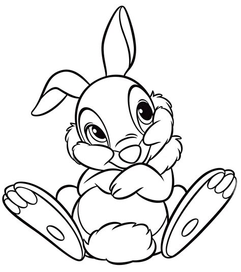 Disney character coloring pages