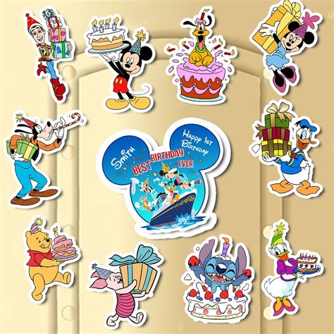 Disney Character Cruise Magnet