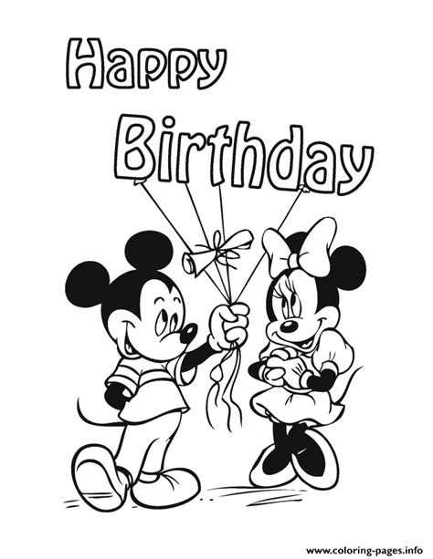 Disney coloring book pages for birthday parties