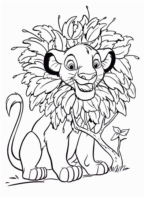 Disney coloring book pages for kids