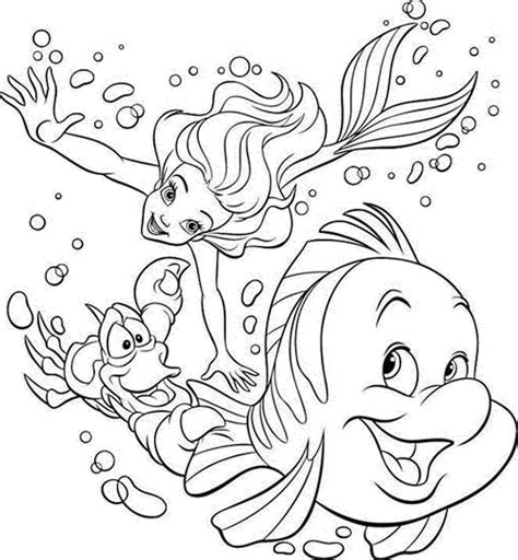 Disney coloring pages for children