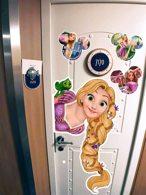 Disney Princess Disney Cruise Door Magnet Template