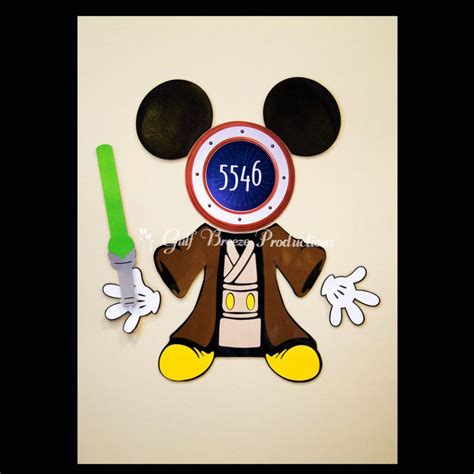 Star Wars Disney Cruise Door Magnet Template