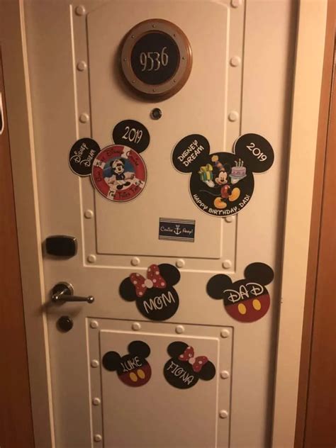 Disney Cruise Magnet Template