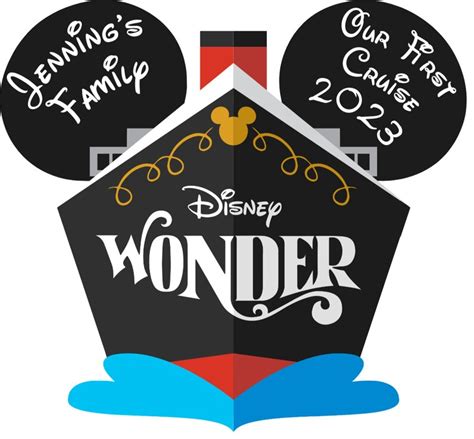 Disney Cruise Magnet Design 1