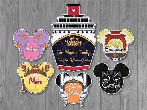 Disney Cruise Magnet Design 9