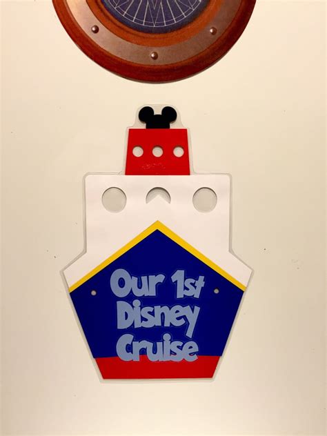 Disney Cruise Magnet Template 1