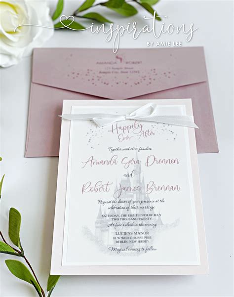 Disney Fairytale Wedding Invitations