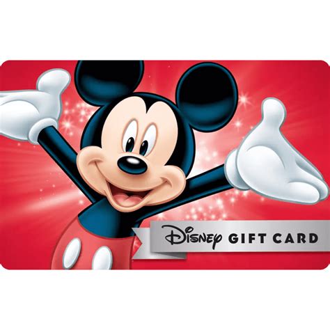 Disney gift card template 6