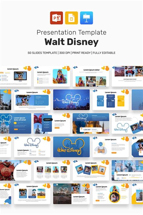 Free Disney Google Slides Template